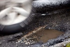 Pothole damage